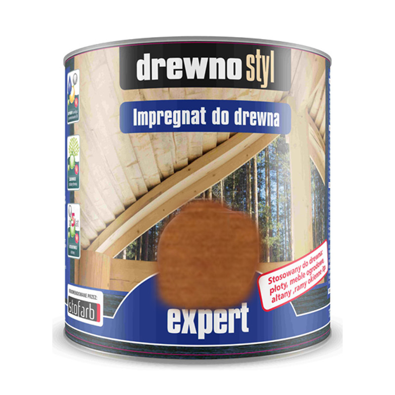 Impregnat do drewna 0,7 l Drewnostyl Orzech